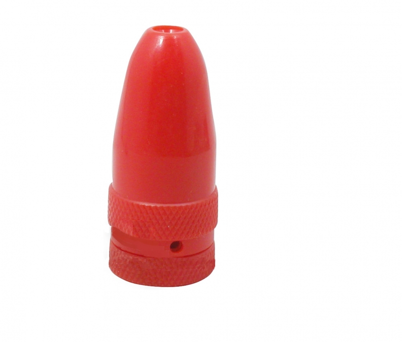 Plastic Posh snorter bullet Red (for snuff)